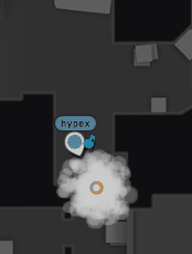 Smoke grenades reacting to HE grenades