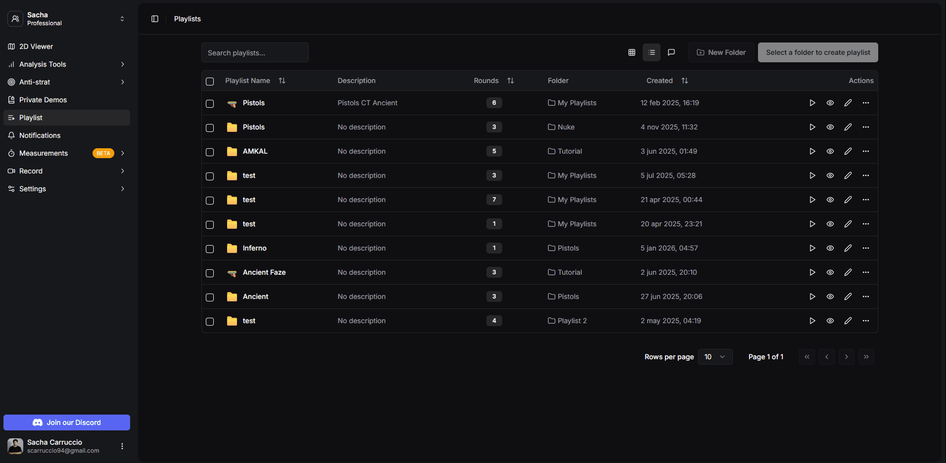 Playing and navigating playlists